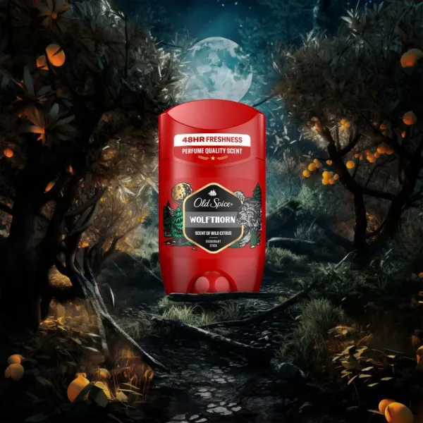 Old Spice Wolfthorn tuhý dezodorant pre mužov 50 ml