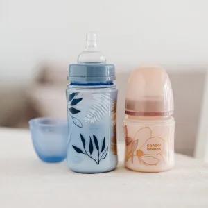 Canpol babies Antikoliková fľaša EasyStart Gold 240 ml modrá