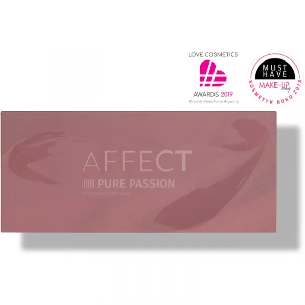 Affect Pressed Eyeshadow Palette paletka očných tieňov odtieň Pure Passion 10x2 g