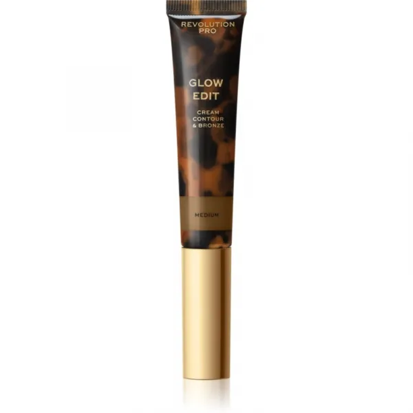 Revolution PRO Glow Edit tekutý bronzer odtieň Medium 15 ml