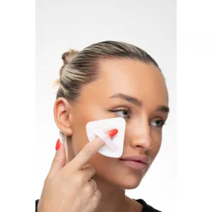 Brushworks Triangular Powder Puff Duo penový aplikátor na make-up
