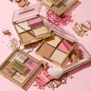Eveline Cosmetics Wonder Match multifunkčná paleta 4 v 1 odtieň 01 10,8 g