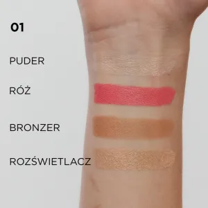Eveline Cosmetics Wonder Match multifunkčná paleta 4 v 1 odtieň 01 10,8 g