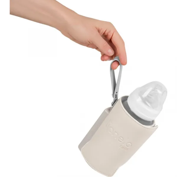 Lionelo Care Thermup Go Plus ohrievač dojčenských fliaš Beige Sand 1 ks