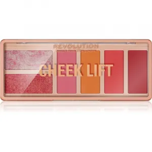 Revolution Cheek Lift paleta líceniek odtieň Pink Energy 6x1.8 g