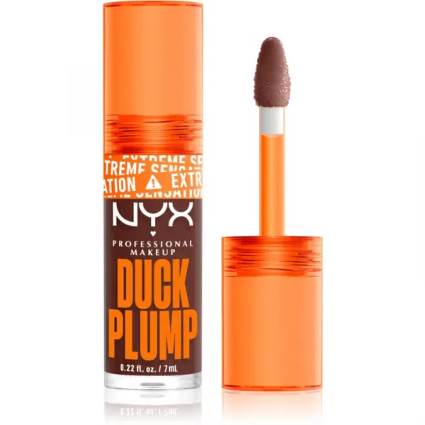 NYX Professional Makeup Duck Plump lesk na pery so zväčšujúcim efektom odtieň 15 Twice The Spice 7 ml