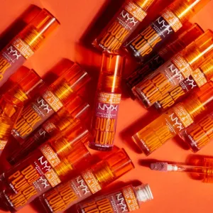 NYX Professional Makeup Duck Plump lesk na pery so zväčšujúcim efektom odtieň 02 Banging Bare 7 ml