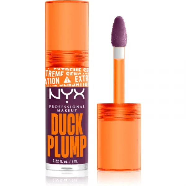 NYX Professional Makeup Duck Plump lesk na pery so zväčšujúcim efektom odtieň 17 Pure Plump 7 ml