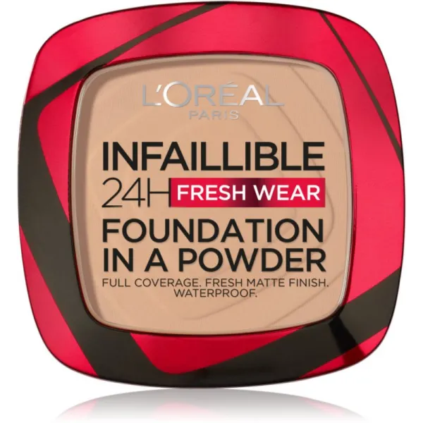 L’Oréal Paris Infaillible Fresh Wear 24h púdrový make-up odtieň 130 Neutral 9 g