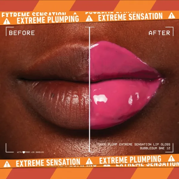 NYX Professional Makeup Duck Plump lesk na pery so zväčšujúcim efektom odtieň 12 Bubblegum Bae 7 ml