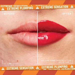 NYX Professional Makeup Duck Plump lesk na pery so zväčšujúcim efektom odtieň 14 Hall Of Flame 7 ml