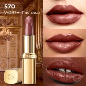 L’Oréal Paris Color Riche Free the Nudes krémový hydratačný rúž odtieň 570 WORTH IT INTENSE 4,7 g