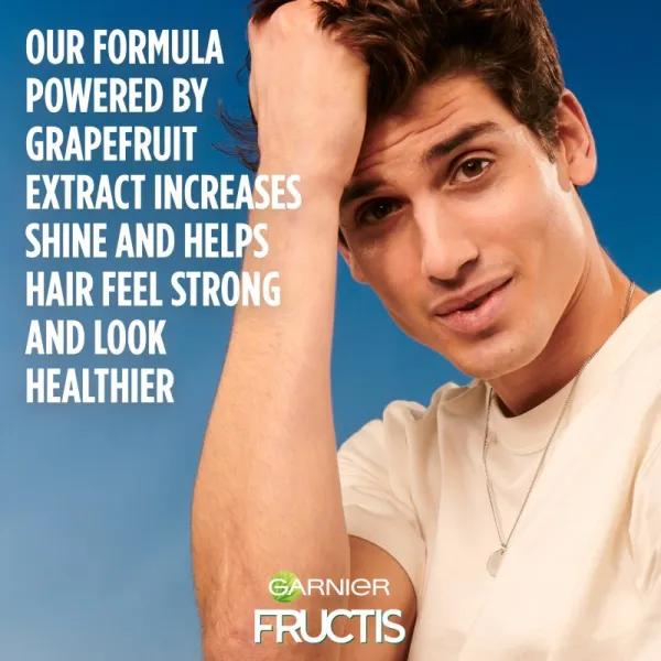 Garnier Fructis Strength & Shine šampón pre posilnenie a lesk vlasov 400 ml