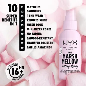 NYX Professional Makeup The Marshmellow Setting Spray fixačný sprej na make-up 60 ml