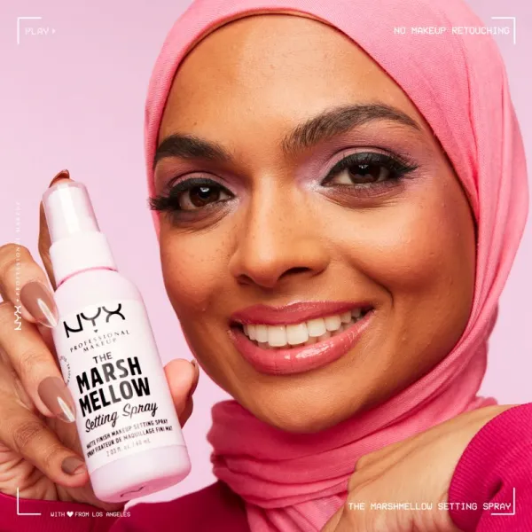 NYX Professional Makeup The Marshmellow Setting Spray fixačný sprej na make-up 60 ml