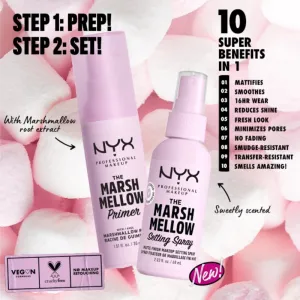 NYX Professional Makeup The Marshmellow Setting Spray fixačný sprej na make-up 60 ml