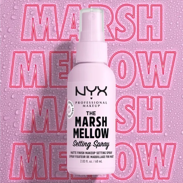 NYX Professional Makeup The Marshmellow Setting Spray fixačný sprej na make-up 60 ml