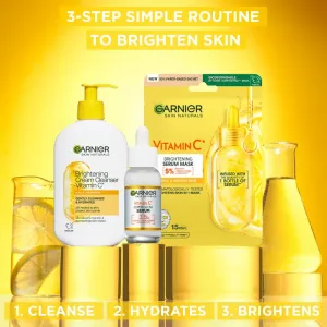 Garnier Pure Active Vitamin C čistiaci krém s rozjasňujúcim efektom 250 ml