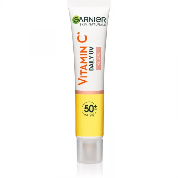 Garnier Skin Naturals Vitamin C Glow denný rozjasňujúci UV fluid SPF 50+ 40 ml