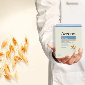 AVEENO Upokojujúci ovsená kúpeľ 8 x 42 g