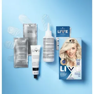 Schwarzkopf LIVE Intense Bleach odfarbovač na vlasy 00A Absolute Platinum 1 ks