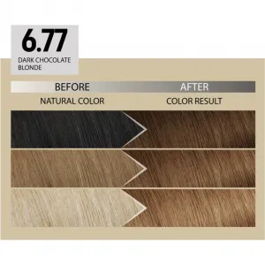 Alfaparf Milano Il Salone Milano Plex Rebuilder permanentná farba na vlasy odtieň 6.77 - Dark Chocolate Blonde 1 ks