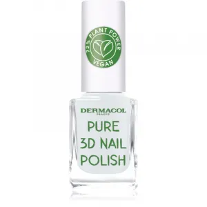 Dermacol Pure 3D lak na nechty odtieň 02 Absolute White 11 ml