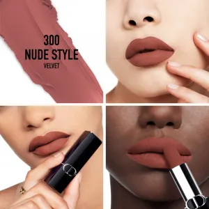 DIOR Rouge Dior The Refill dlhotrvajúci rúž náhradná náplň odtieň 300 Nude Style Velvet 3.5 g