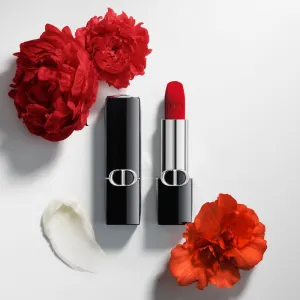 DIOR Rouge Dior dlhotrvajúci rúž plniteľná odtieň 625 Mitzah Velvet 3.5 g