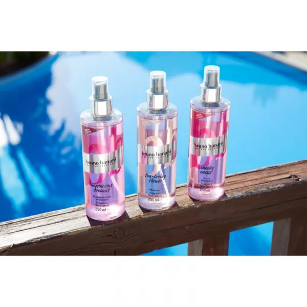 Bruno Banani Woman Fun-Loving Flower osviežujúci telový sprej pre ženy 250 ml