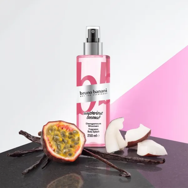 Bruno Banani Dangerous Woman Mysterious Coconut osviežujúci telový sprej pre ženy 250 ml