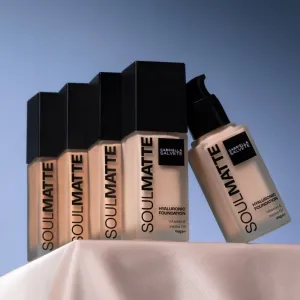 Gabriella Salvete SoulMatte Hyaluronic Foundation dlhotrvajúci make-up s matným efektom odtieň 02C Ivory Cold 30 ml