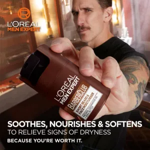 L’Oréal Paris Men Expert Barber Club hydratačný krém na tvár a fúzy pre mužov 50 ml