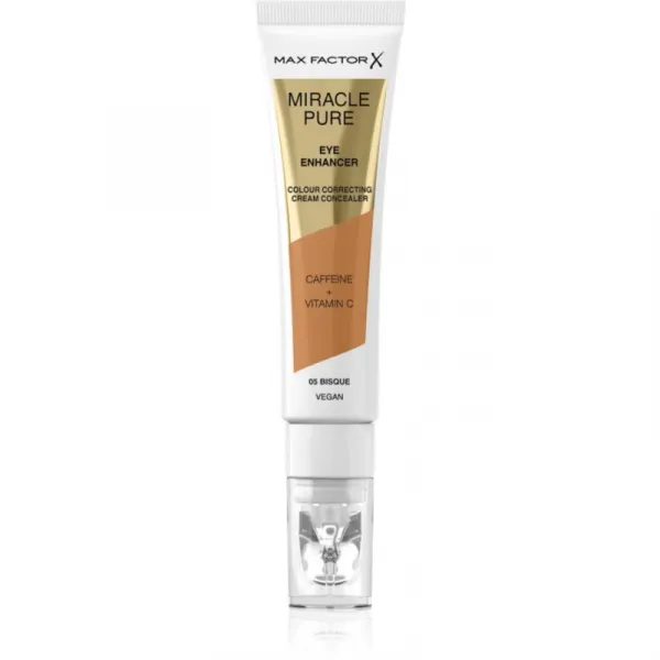 Max Factor Miracle Pure krémový korektor proti opuchom a tmavým kruhom odtieň 05 Bisque 10 ml