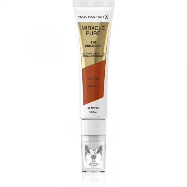 Max Factor Miracle Pure krémový korektor proti opuchom a tmavým kruhom odtieň 06 Maple 10 ml