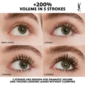 Yves Saint Laurent Lash Clash Waterproof vodeodolná riasenka pre objem pre ženy Black 8.6 ml