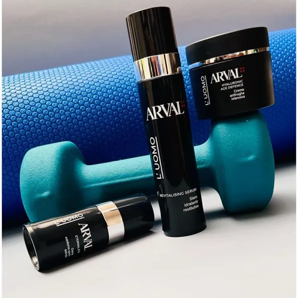 Arval L Uomo Hyaluronic Age Defence krém proti vráskam 50 ml
