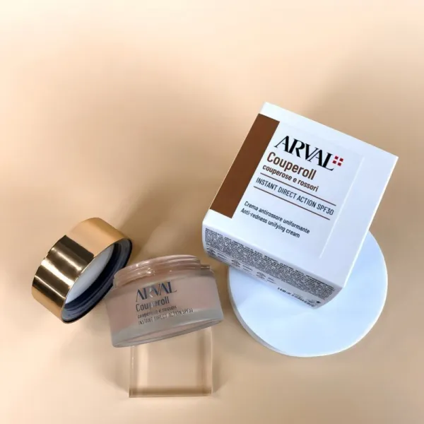 Arval Couperoll Instant Direct Action SPF30 upokojujúci krém pre citlivú pleť so sklonom k začervenaniu 50 ml
