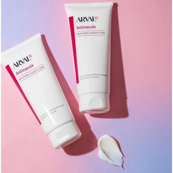 Arval Antimacula Brightening Cleanser & Scrub čistiaci peelingový krém pre rozjasnenie pleti 200 ml