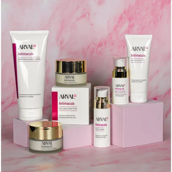 Arval Antimacula Brightening Cleanser & Scrub čistiaci peelingový krém pre rozjasnenie pleti 200 ml