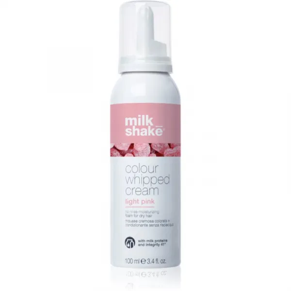 milk_shake® Colour Whipped Cream tónovacia pena pre všetky typy vlasov Light Pink 100 ml