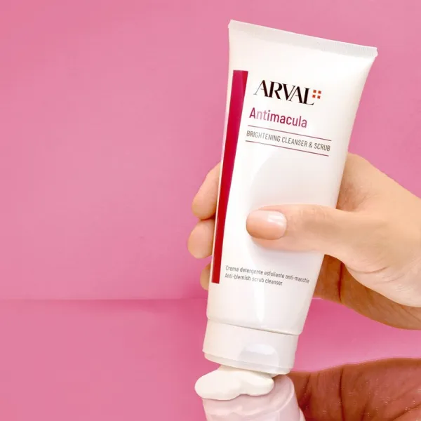 Arval Antimacula Brightening Cleanser & Scrub čistiaci peelingový krém pre rozjasnenie pleti 200 ml