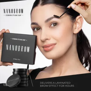 Nanobrow Eyebrow Styling Soap stylingové mydlo na obočie 30 g