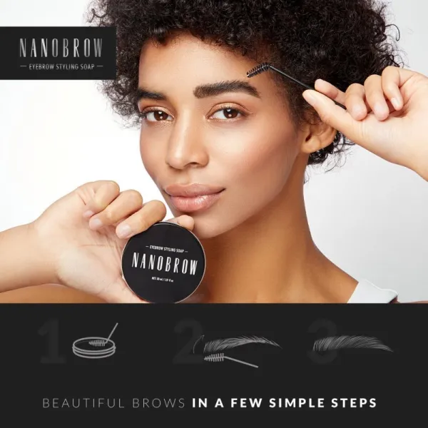 Nanobrow Eyebrow Styling Soap stylingové mydlo na obočie 30 g