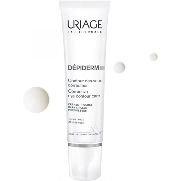 Uriage Dépiderm Corrective eye contour care korektívna starostlivosť na očné okolie 15 ml
