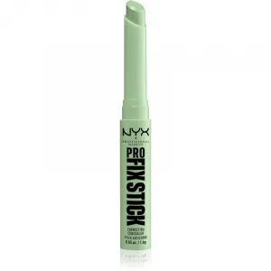 NYX Professional Makeup Pro Fix Stick korektor pre zjednotenie farebného tónu pleti odtieň 0.1 Green 1,6 g