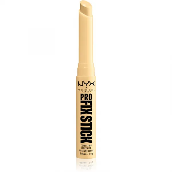 NYX Professional Makeup Pro Fix Stick korektor pre zjednotenie farebného tónu pleti odtieň 0.3 Yellow 1,6 g