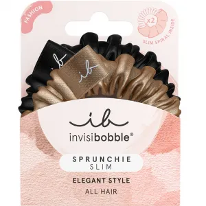 invisibobble Sprunchie Slim True Golden gumičky do vlasov 2 ks