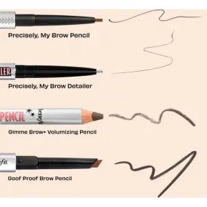 Benefit Precisely, My Brow Detailer precízna ceruzka na obočie odtieň 3 Warm Light Brown 0,02 g