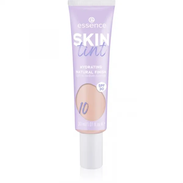 essence SKIN tint ľahký hydratačný make-up SPF 30 odtieň 10 30 ml